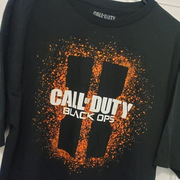 Call Of Duty Black Ops II Black 100% cotton S/S Tee Size XL, casual - Picture 3 of 5